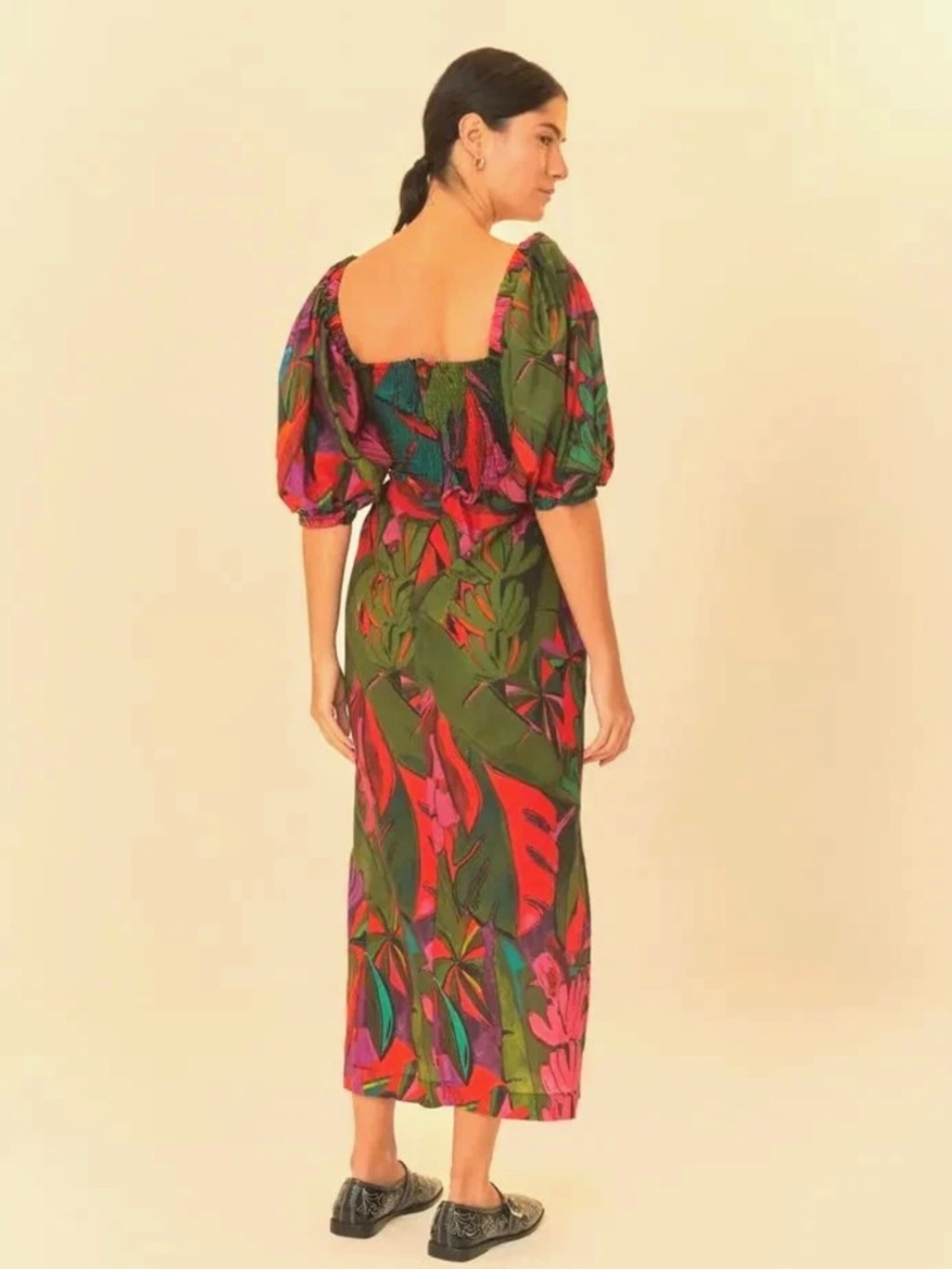 NWT FARM RIO DRESS SIZE SMALL PACK5042 D6/8 - Picture 3 of 3